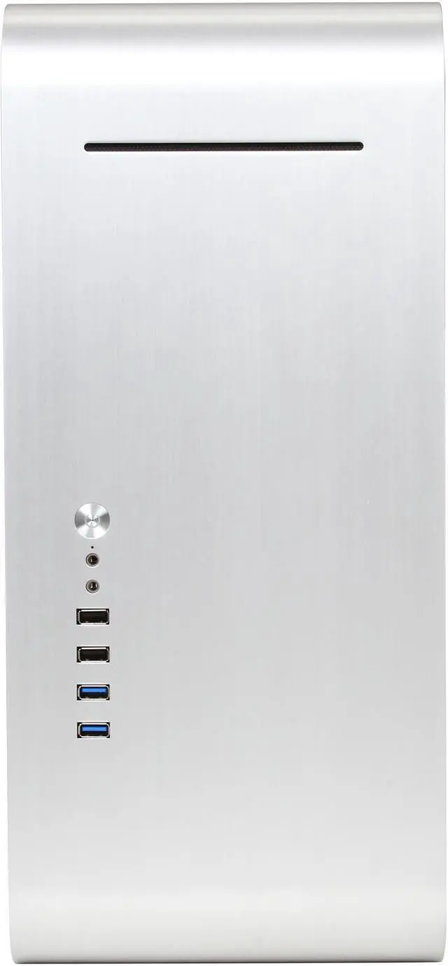 Alt view image 2 of 9 - Rosewill Legacy MX2-S Trio Fans Silver Aluminum Alloy  ATX Mid Tower Computer Case