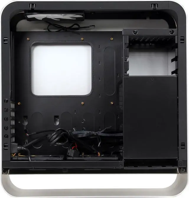 Alt view image 6 of 9 - Rosewill Legacy MX2-S Trio Fans Silver Aluminum Alloy  ATX Mid Tower Computer Case