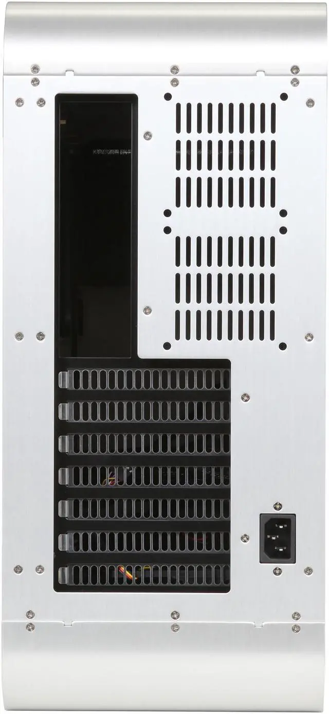 Alt view image 8 of 9 - Rosewill Legacy MX2-S Trio Fans Silver Aluminum Alloy  ATX Mid Tower Computer Case