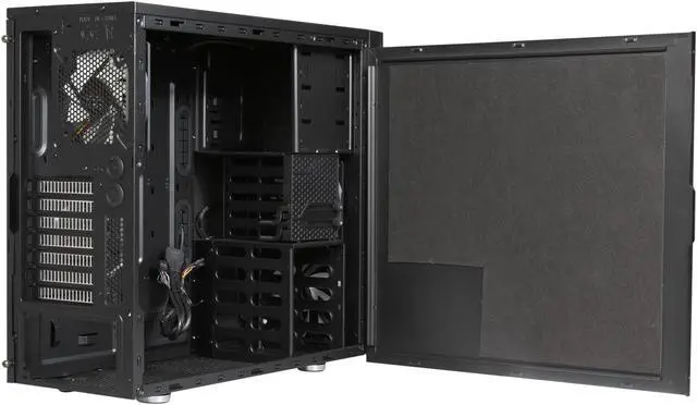 Alt view image 5 of 9 - Rosewill Legacy QT01-S - Tri-Fan, Silver Aluminum Alloy ATX Mid Tower Silent Computer Case