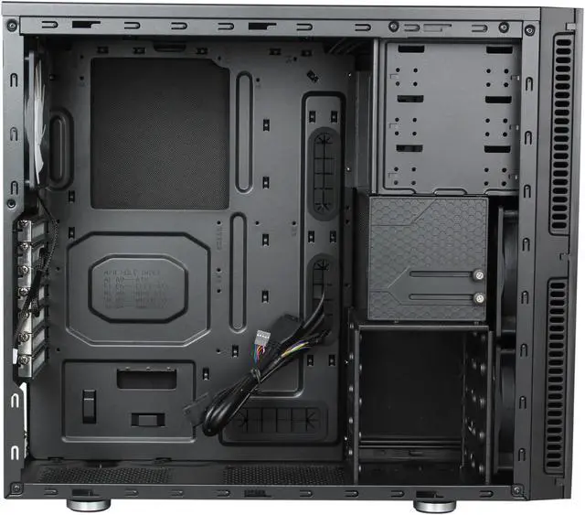 Alt view image 6 of 9 - Rosewill Legacy QT01-S - Tri-Fan, Silver Aluminum Alloy ATX Mid Tower Silent Computer Case