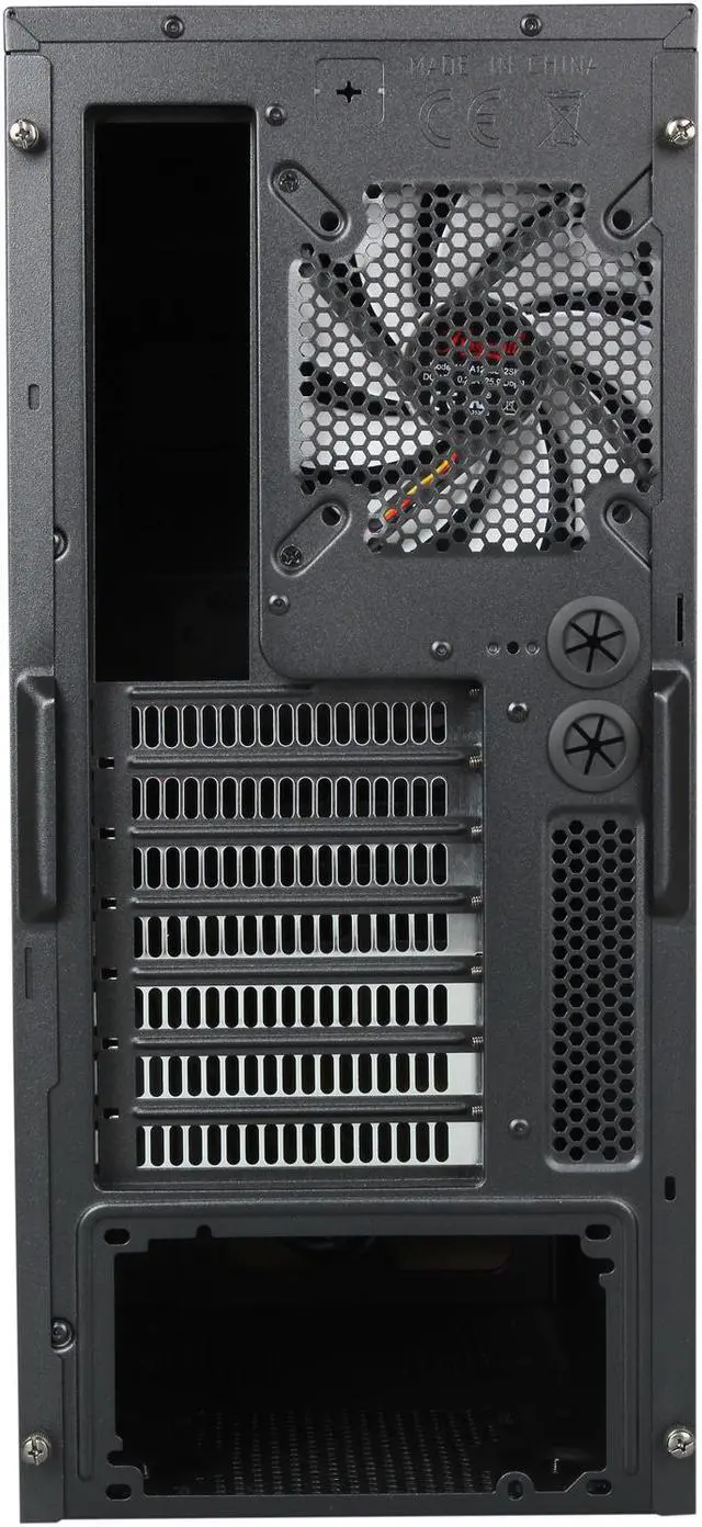 Alt view image 8 of 9 - Rosewill Legacy QT01-S - Tri-Fan, Silver Aluminum Alloy ATX Mid Tower Silent Computer Case
