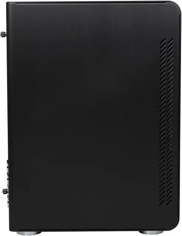 Alt view image 4 of 7 - Rosewill Legacy U3-B - Black, Aluminum Alloy, Micro ATX, Mini Tower Computer Case