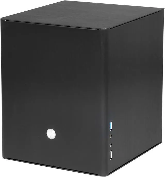 Alt view image 3 of 9 - Rosewill Legacy V3 Plus-B - Black Aluminum Alloy Mini ITX Computer Case