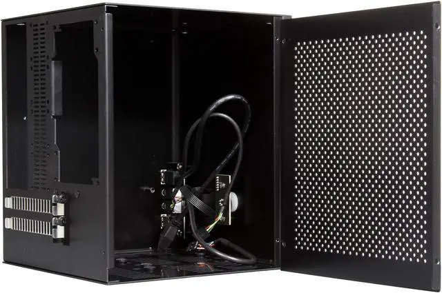 Alt view image 5 of 9 - Rosewill Legacy V3 Plus-B - Black Aluminum Alloy Mini ITX Computer Case