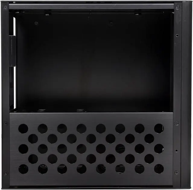Alt view image 7 of 9 - Rosewill Legacy V4-B Black - Aluminum Alloy Micro ATX Computer Case
