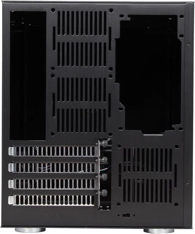 Alt view image 9 of 9 - Rosewill Legacy V4-B Black - Aluminum Alloy Micro ATX Computer Case
