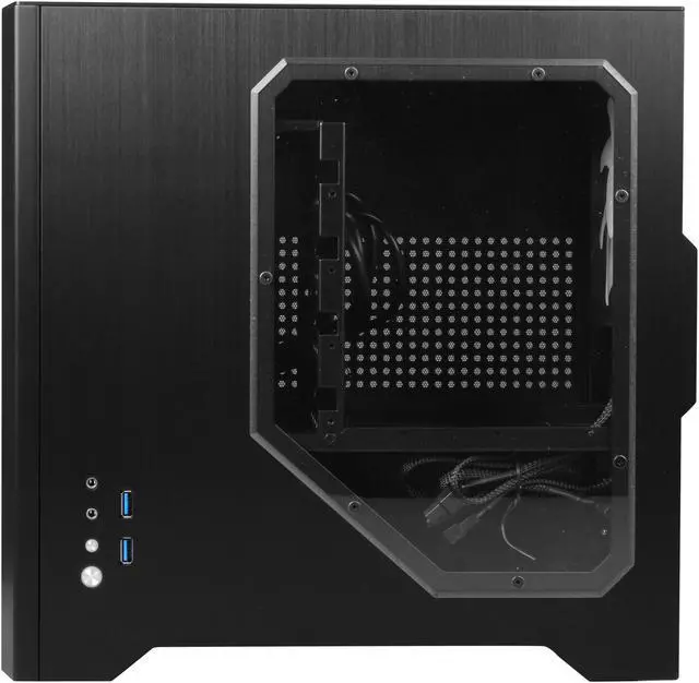 Alt view image 4 of 9 - Rosewill Legacy W1-B-Window Black Dual Fans Computer Case