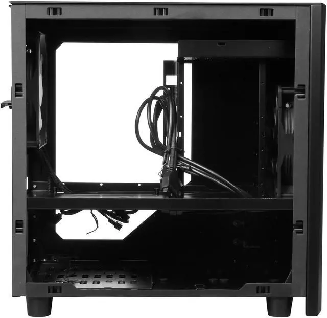 Alt view image 6 of 9 - Rosewill Legacy W1-B-Window Black Dual Fans Computer Case