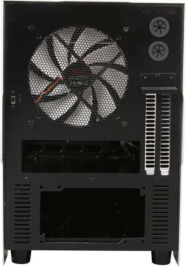 Alt view image 8 of 9 - Rosewill Legacy W1-S - Window, Silver Aluminum & Steel Mini-ITX Tower Dual-Fan Computer Case