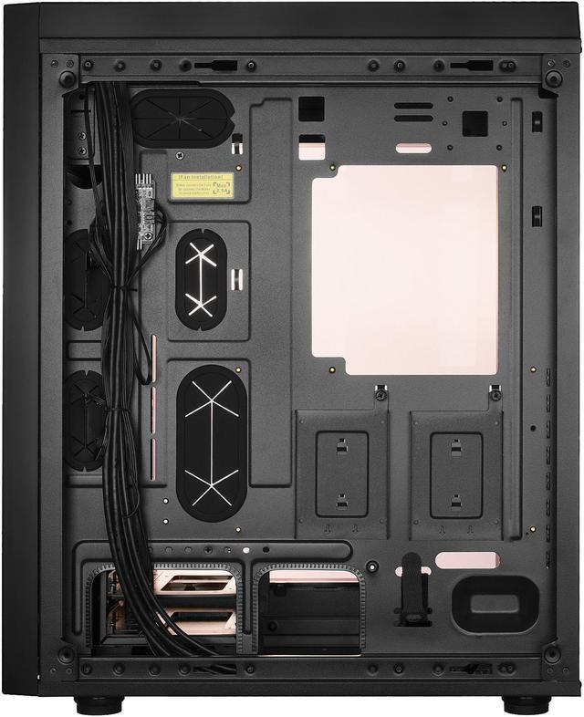 Alt view image 6 of 13 - Rosewill RISE ATX Full Tower Gaming PC Computer Case, EATX Support, Dual PSU Support, Optional 360mm Water Cooling Radiator, up to 7 Fan Support