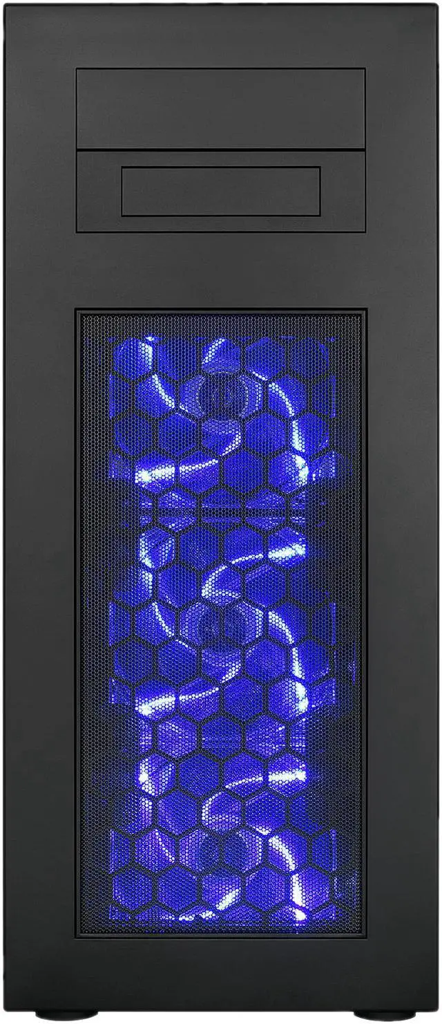 Alt view image 2 of 14 - Rosewill RISE GLOW ATX Full Tower Gaming PC Computer Case, Supports: E-ATX, Dual PSU Mount, Vertical GPU Mount & 360mm Liquid Coolers, 4 Dual-Speed Fans