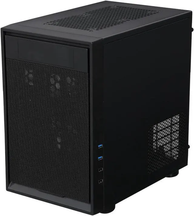 Alt view image 3 of 9 - Rosewill Neutron – Mini Tower Computer Case – Gaming Cube – Supports Mini-ITX M/B – Supports Standard PS/2 PSU – Supports Up to 13.3” (340 mm) VGA Cards & Up to 6 Fans
