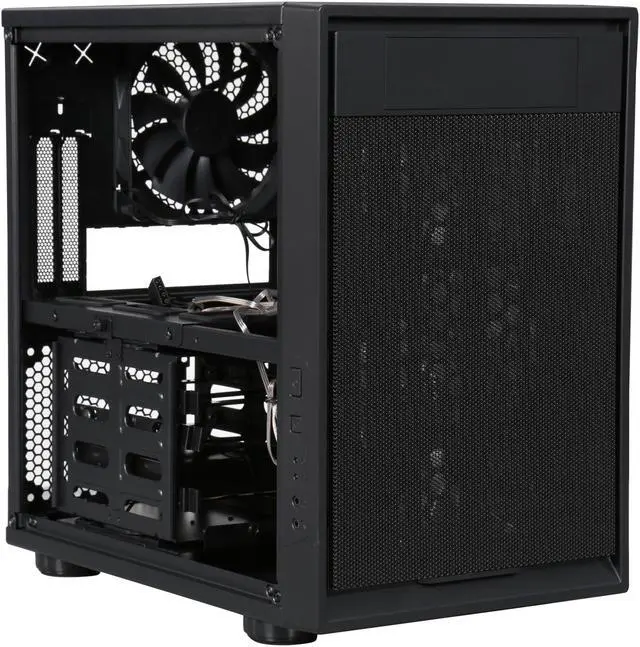 Alt view image 7 of 9 - Rosewill Neutron – Mini Tower Computer Case – Gaming Cube – Supports Mini-ITX M/B – Supports Standard PS/2 PSU – Supports Up to 13.3” (340 mm) VGA Cards & Up to 6 Fans