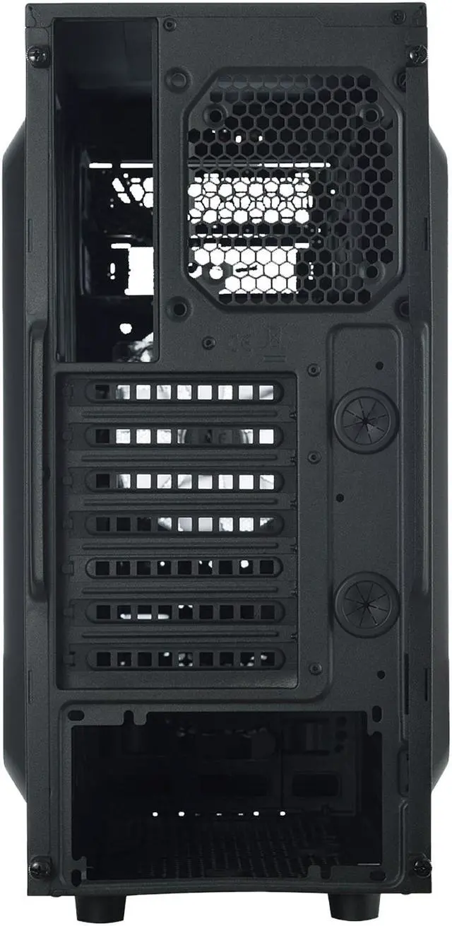 Alt view image 7 of 8 - Rosewill ATX Mid Tower Gaming Computer Case, Latching Tool-less Design of Drive Bays, Support up to 5 Fans - CHALLENGER S