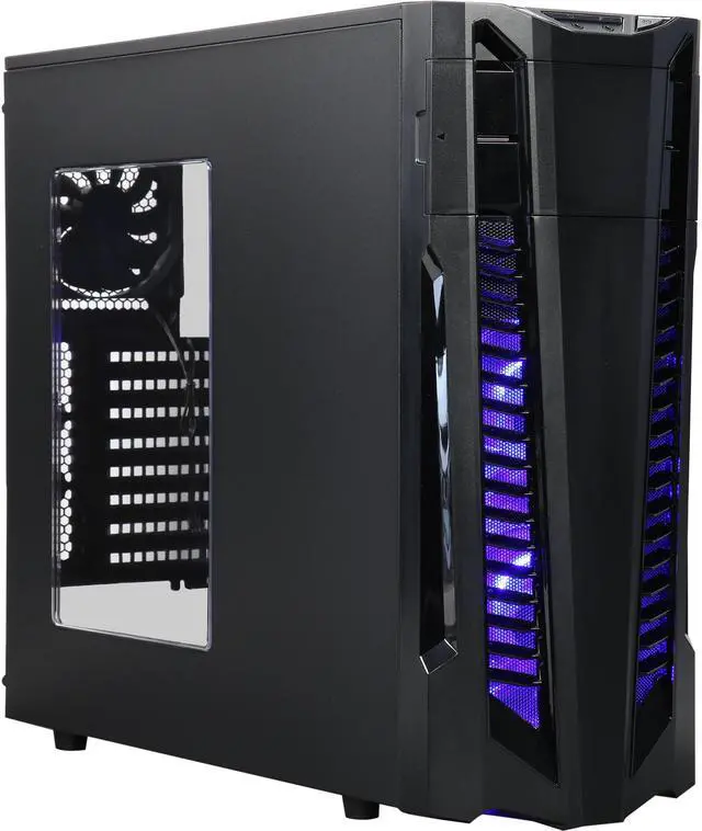 Main image of Rosewill ATX Mid Tower Gaming Computer Case, Tool-less Design of Drive Bays, Removable HDD Cages, Support up to 6 Fans - STAR PREDATOR