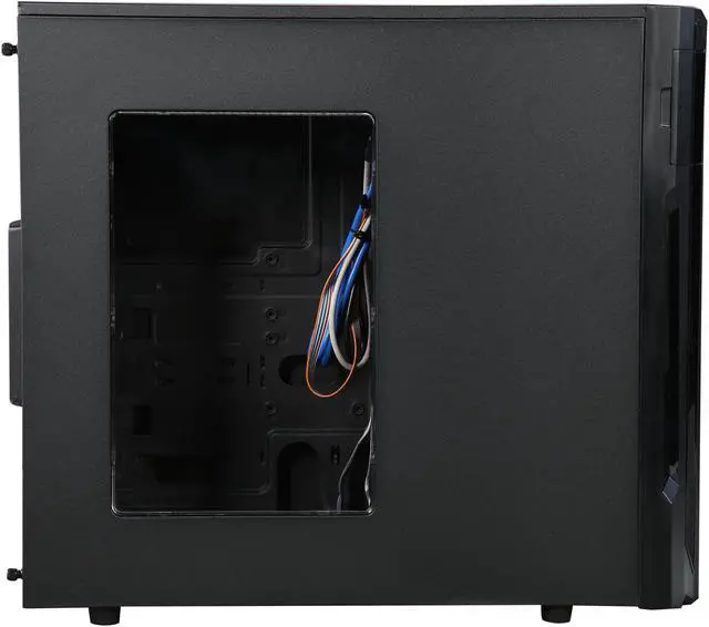 Alt view image 4 of 10 - Rosewill ATX Mid Tower Gaming Computer Case, Tool-less Design of Drive Bays, Removable HDD Cages, Support up to 6 Fans - STAR PREDATOR