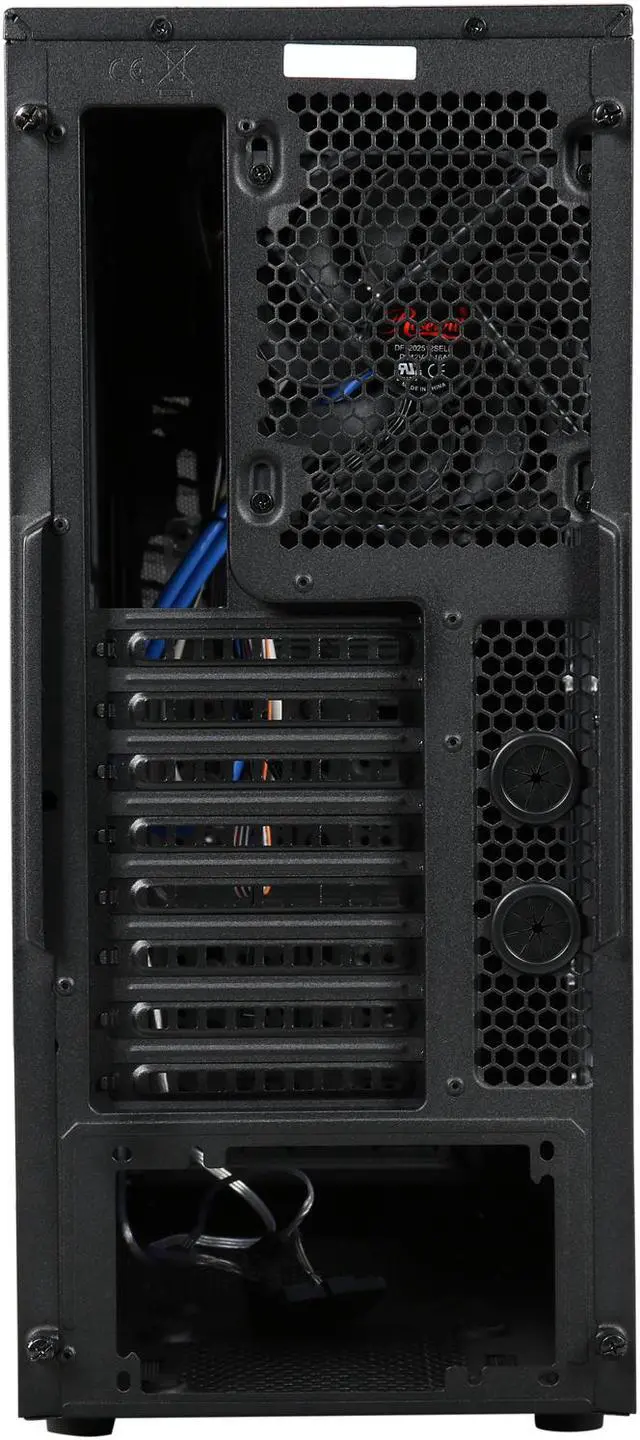 Alt view image 9 of 10 - Rosewill ATX Mid Tower Gaming Computer Case, Tool-less Design of Drive Bays, Removable HDD Cages, Support up to 6 Fans - STAR PREDATOR