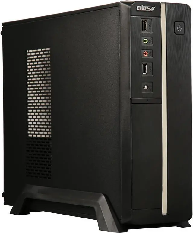 Main image of ABS R206-ITX - Micro ATX Slim Computer Case - Black
