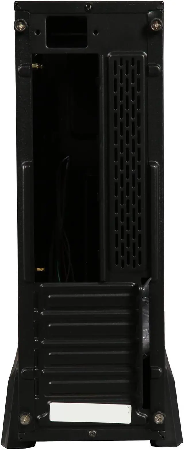 Alt view image 8 of 9 - ABS R206-ITX - Micro ATX Slim Computer Case - Black