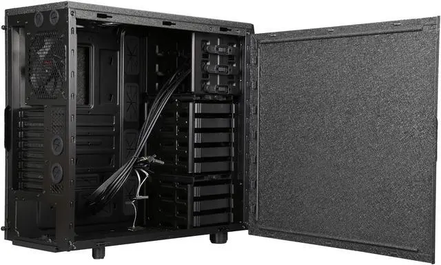 Alt view image 5 of 9 - Rosewill WolfStone ATX Mid Tower Gaming Computer Case, support VGA card length up to 340mm, come with four fans - 2x Front 120mm Fan, 1x Rear 120mm Fan, 1x Top 140mm Fan