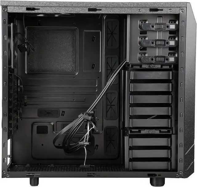 Alt view image 6 of 9 - Rosewill WolfStone ATX Mid Tower Gaming Computer Case, support VGA card length up to 340mm, come with four fans - 2x Front 120mm Fan, 1x Rear 120mm Fan, 1x Top 140mm Fan