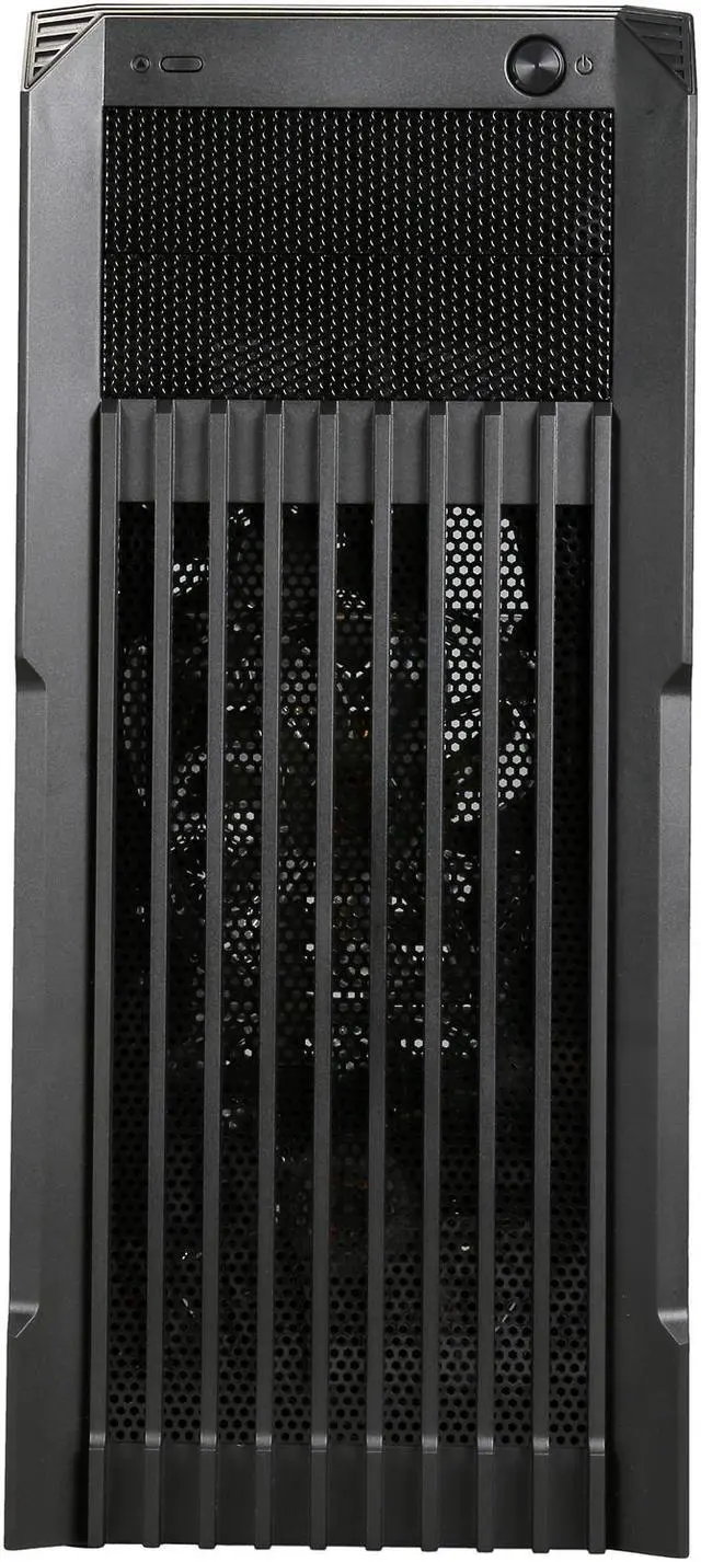 Alt view image 2 of 10 - ROSEWILL ATX Mid Tower Gaming Computer Case, Come with Three Fans- 2 x Front 120mm Fan, 1 x Rear 120mm Fan-Retail - Stryker M