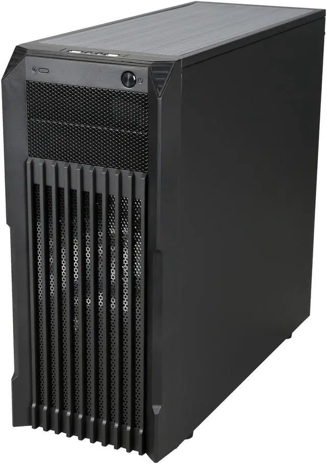 Alt view image 3 of 10 - ROSEWILL ATX Mid Tower Gaming Computer Case, Come with Three Fans- 2 x Front 120mm Fan, 1 x Rear 120mm Fan-Retail - Stryker M