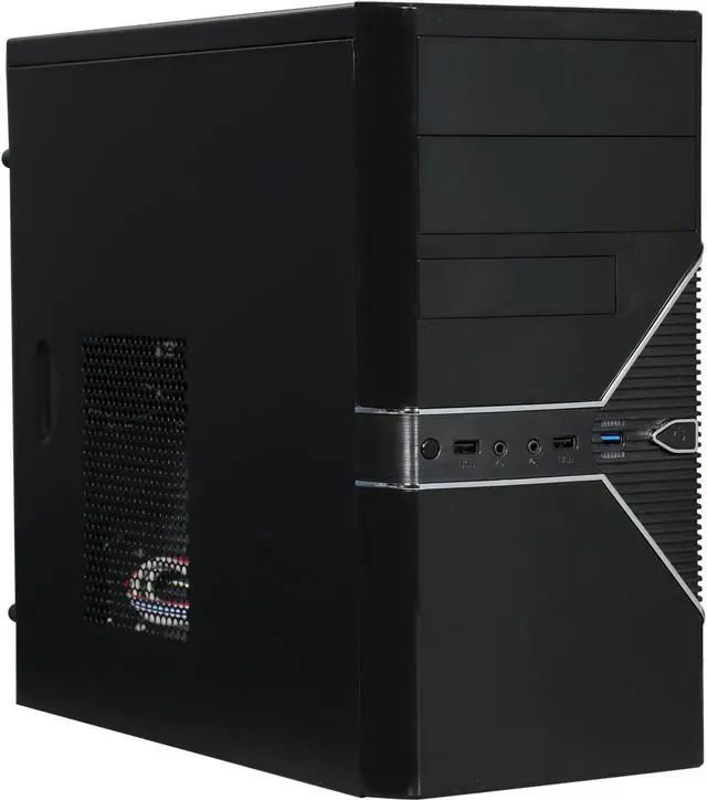 Main image of ROSEWILL Dual-Fan Mini Tower Computer Case - FBM-05