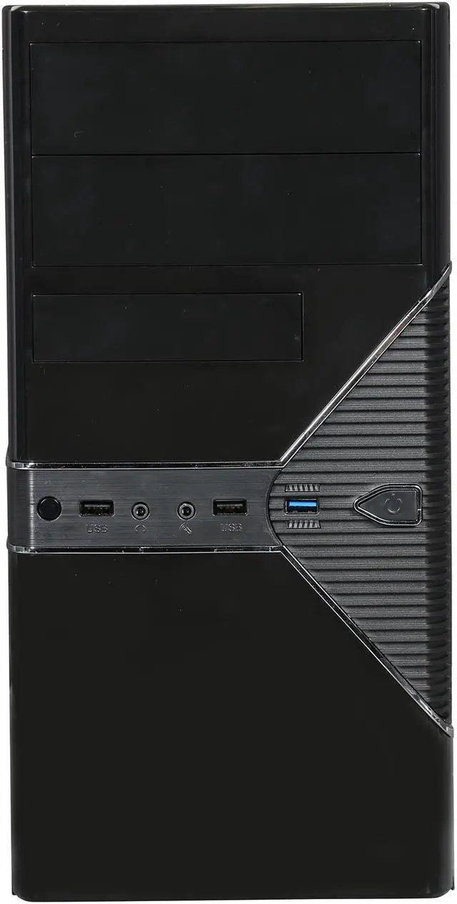 Alt view image 2 of 9 - ROSEWILL Dual-Fan Mini Tower Computer Case - FBM-05