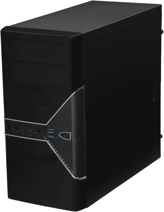 Alt view image 3 of 9 - ROSEWILL Dual-Fan Mini Tower Computer Case - FBM-05