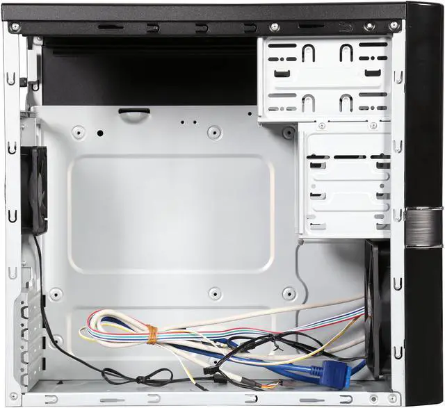 Alt view image 6 of 9 - ROSEWILL Dual-Fan Mini Tower Computer Case - FBM-05