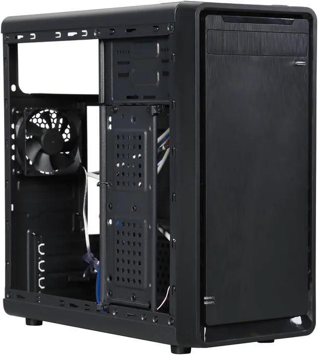 Alt view image 6 of 9 - Rosewill Micro ATX Mini Tower Computer Case - SRM-01