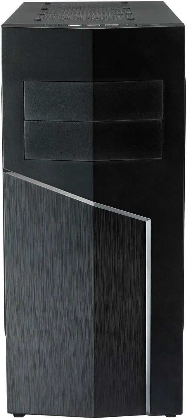 Alt view image 2 of 13 - Rosewill ATX Mid Tower Gaming Computer Case, Supports up to 400 mm Long VGA Card, Comes with Two Fans Pre-installed - Front 120 mm Fan x 1, Rear 120 mm Fan x 1 - TYRFING