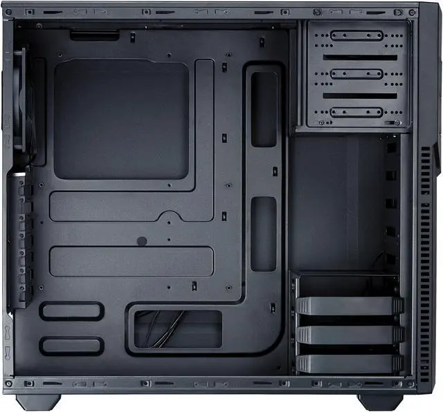 Alt view image 4 of 13 - Rosewill ATX Mid Tower Gaming Computer Case, Supports up to 400 mm Long VGA Card, Comes with Two Fans Pre-installed - Front 120 mm Fan x 1, Rear 120 mm Fan x 1 - TYRFING