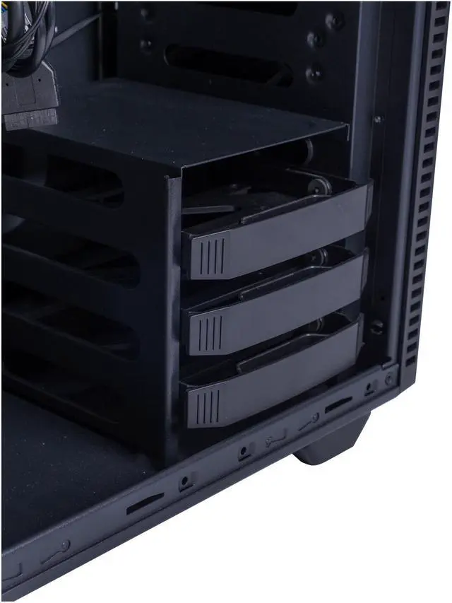 Alt view image 7 of 13 - Rosewill ATX Mid Tower Gaming Computer Case, Supports up to 400 mm Long VGA Card, Comes with Two Fans Pre-installed - Front 120 mm Fan x 1, Rear 120 mm Fan x 1 - TYRFING
