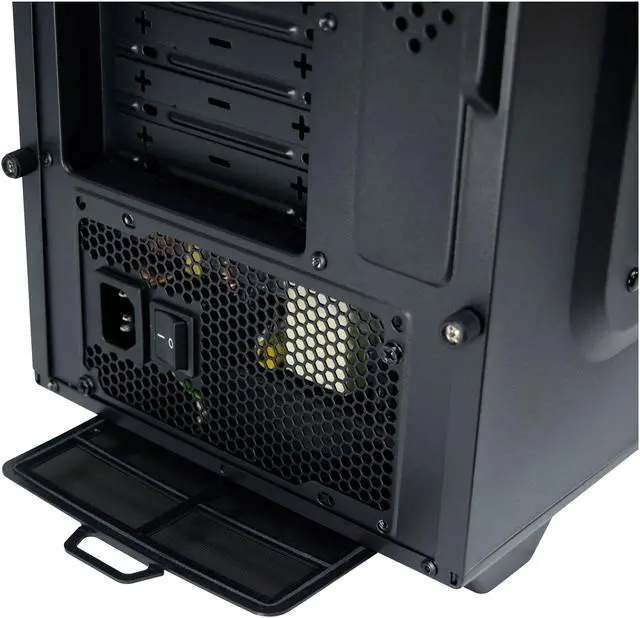 Alt view image 9 of 13 - Rosewill ATX Mid Tower Gaming Computer Case, Supports up to 400 mm Long VGA Card, Comes with Two Fans Pre-installed - Front 120 mm Fan x 1, Rear 120 mm Fan x 1 - TYRFING