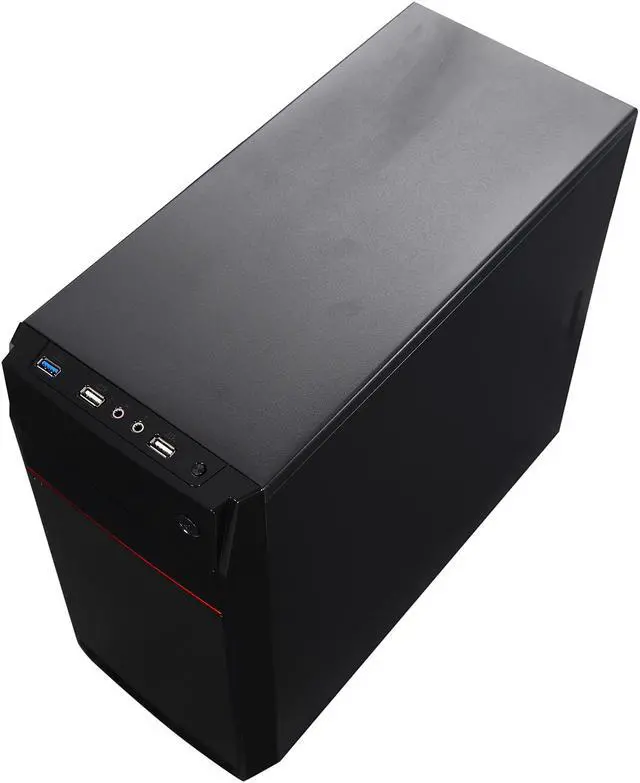 Alt view image 8 of 10 - Rosewill Micro ATX Mini Tower Computer Case, Supports Micro-ATX/Mini-ITX M/B, Supports CPU Cooler Height up to 140 mm - SCM-01