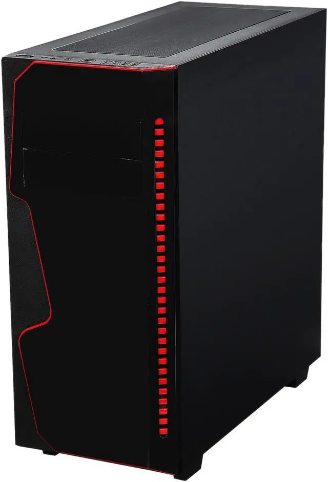 Alt view image 3 of 16 - Rosewill ATX Mid Tower Gaming Computer Case, Supports up to 420mm Long Graphics Card, Comes with Three Fans Pre-installed - Front 120mm Fan x 2, Rear 120mm Fan x 1 - GUNGNIR X
