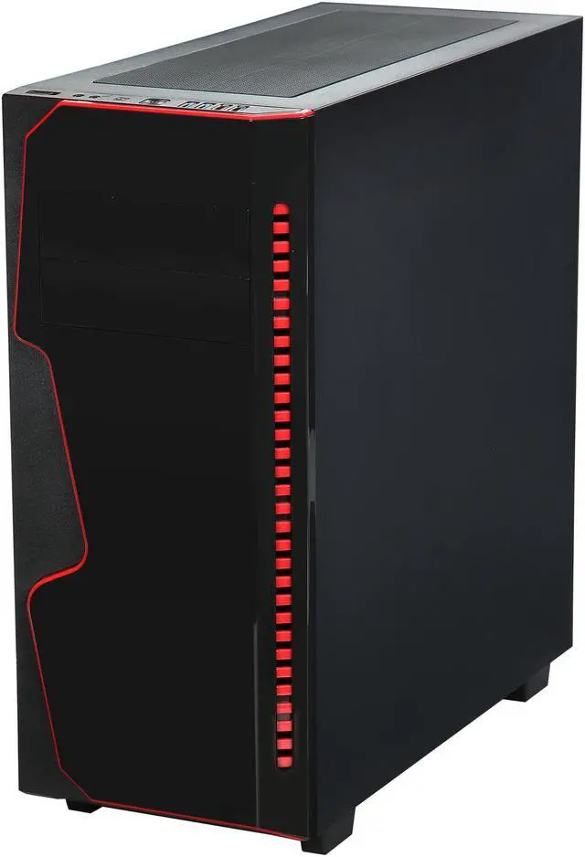 Alt view image 10 of 16 - Rosewill ATX Mid Tower Gaming Computer Case, Supports up to 420mm Long Graphics Card, Comes with Three Fans Pre-installed - Front 120mm Fan x 2, Rear 120mm Fan x 1 - GUNGNIR X
