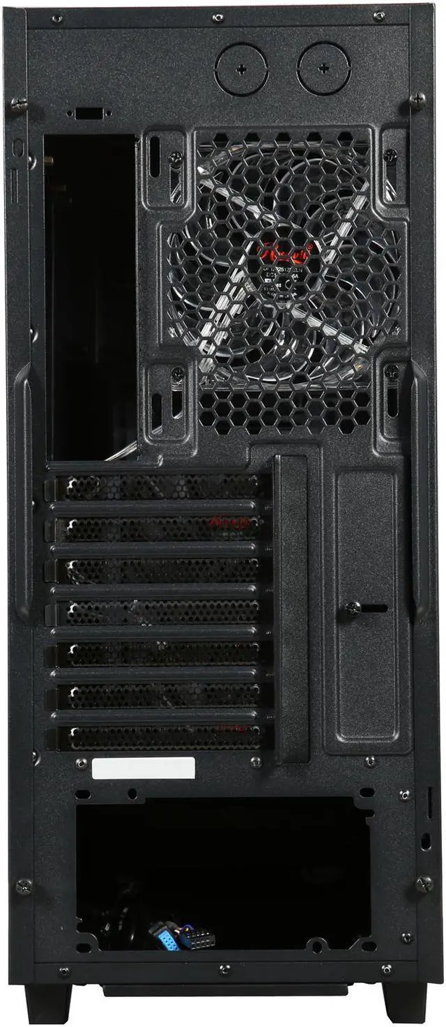 Alt view image 12 of 16 - Rosewill ATX Mid Tower Gaming Computer Case, Supports up to 420mm Long Graphics Card, Comes with Three Fans Pre-installed - Front 120mm Fan x 2, Rear 120mm Fan x 1 - GUNGNIR X
