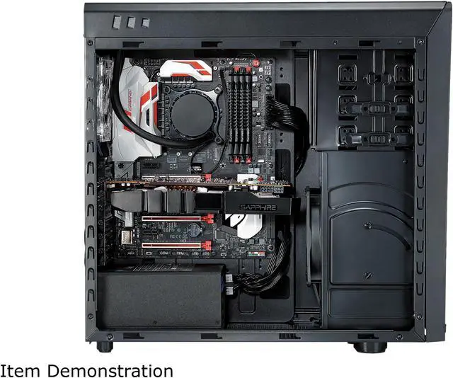 Alt view image 6 of 10 - Rosewill ATX Mid Tower Gaming Case with Front Hot-Swap HDD Cage - HIMARS