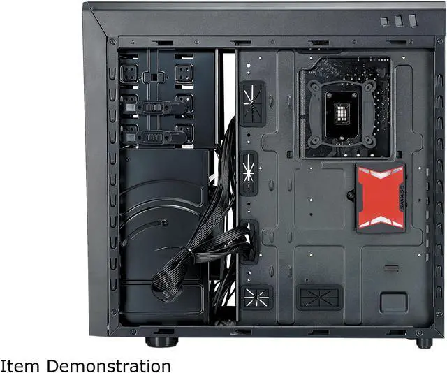 Alt view image 7 of 10 - Rosewill ATX Mid Tower Gaming Case with Front Hot-Swap HDD Cage - HIMARS