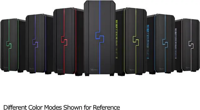 Main image of ROSEWILL ORBIT-Z1 ATX Mid Tower Gaming Computer Case with Two Pre-installed RGB LED Fans