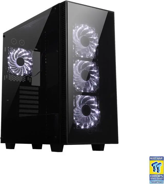 Main image of Rosewill CULLINAN-WHITE ATX Mid Tower Gaming Case With Tempered Glass Panels