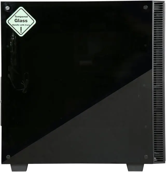 Alt view image 4 of 10 - Rosewill CULLINAN-WHITE ATX Mid Tower Gaming Case With Tempered Glass Panels