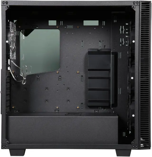 Alt view image 6 of 10 - Rosewill CULLINAN-WHITE ATX Mid Tower Gaming Case With Tempered Glass Panels