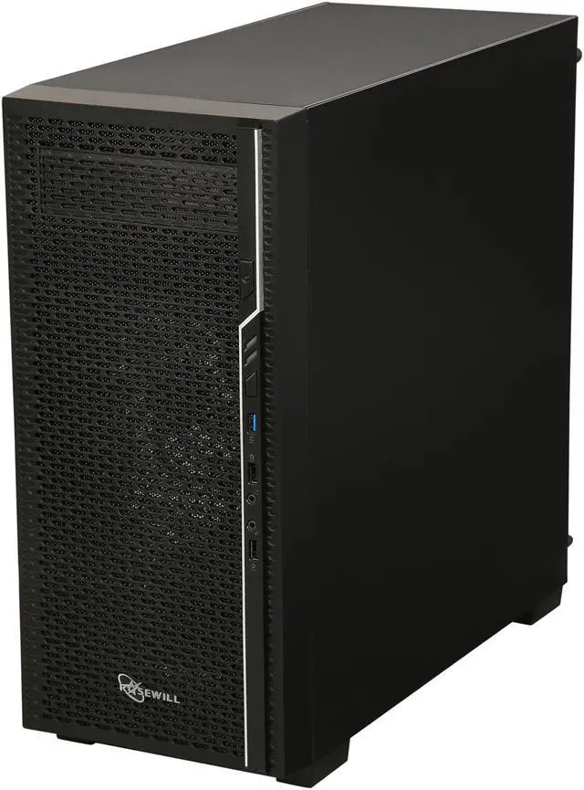 Alt view image 3 of 9 - ROSEWILL MAGNETAR GAMING ATX Mid Tower Computer Case