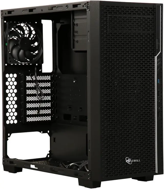Alt view image 7 of 9 - ROSEWILL MAGNETAR GAMING ATX Mid Tower Computer Case