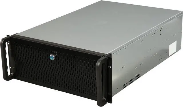 Alt view image 6 of 12 - Rosewill Server Chassis, Server Case, Rackmount Case for Bitcoin Mining; 4U Metal Rack Mount Bitcoin Miner for 6 GPU; Solution for Building a Mining Rig (RSV-L4000B)